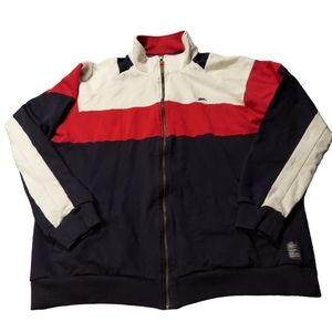 A. Tiziano Premium Vintage Mens Jacket Mock neck 100% Cotton Size XL